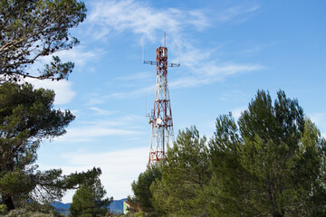 Antena de comunicaciones