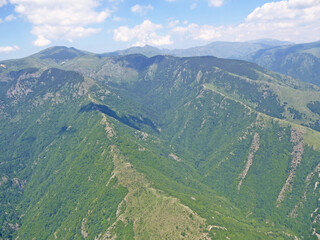 Mountains above Sopot in Bulgaria	