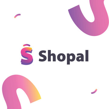 Shopping bag with letter S
