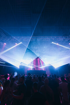 Party light show music