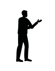 silhouette of a person