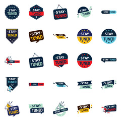 Stay Tuned 25 Versatile Vector Images for a new brand direction
