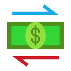 Transaction Flat Icon