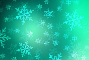 Light Green vector layout in New Year style.