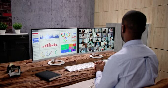 Virtual Online Webinar Meeting Presentation