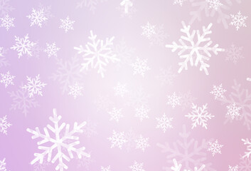Light Purple vector layout in New Year style.
