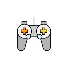 Robotics control outline icon. Signs and symbols can be used for web, logo, mobile app, UI, UX on white background