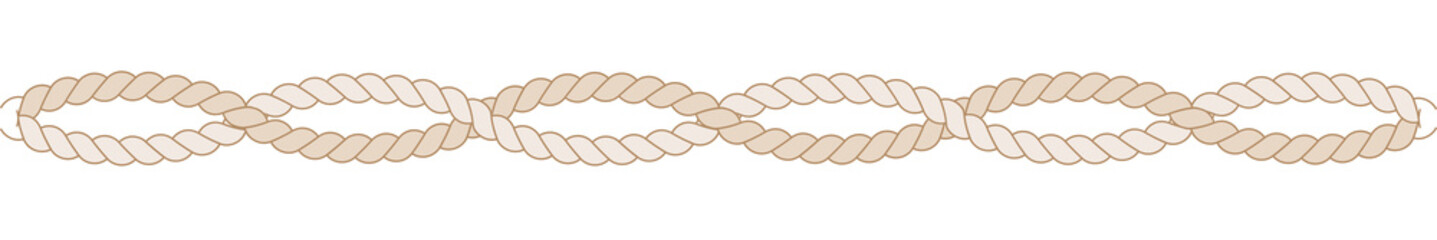 Collection of Brown and Red Ropes in Various Style.