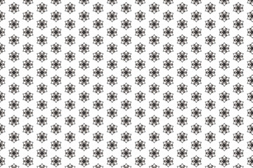 Seamless Modern Art Graphic Backdrop Shape Geometric Print Fabric Texture Textile Design Background Wallpaper Pattern