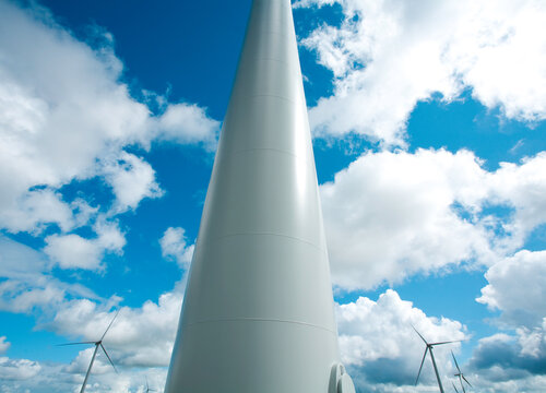 Whitelee Wind Farm, is currently Europes largest wind farm. With 140  turbines it can produce 322 megawatts of power.