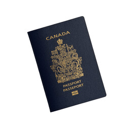 Canadian Passport isolated cutout