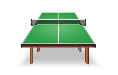 illustration of ping pong table tennis 

isolated
