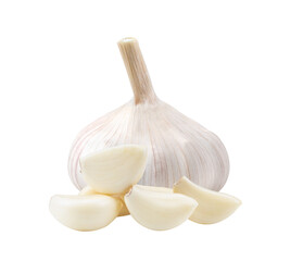 garlic on transparent png