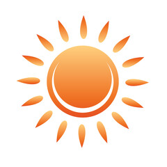sun simple vector
