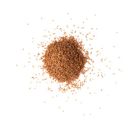 Brown Teff Grain on transparent png