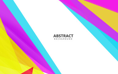 Abstract geometric colorful background vector