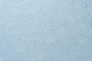 pastel blue paper with pattern