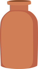 pot aesthetic style brown color