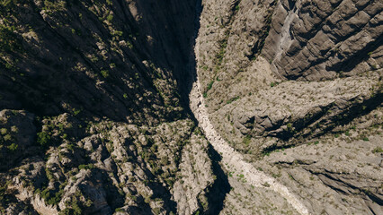  Tazi Canyon Bilgelik Vadisi in Manavgat, Antalya, Turkey. Amazing landscape and cliff.