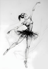 Obraz z Baletnicą