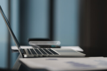 SEO. Data Search Technology Search Engine Optimization.  Searching for information. Using Search Console with your website.