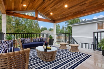 outdoor patio view