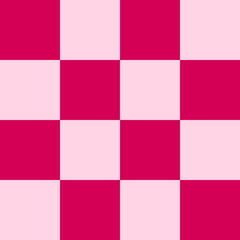 Beauty and sweet abstract geometric pattern background with squares, pink and red tone for valentine's day.