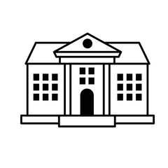 University icon vector design template