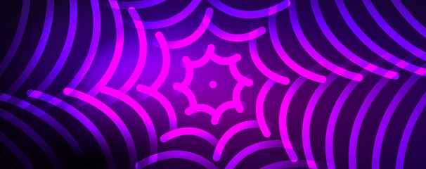 Light beams, neon lines abstract background. Vector Illustration For Wallpaper, Banner, Background, Card, Book Illustration, landing page