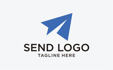 SEND LOGO SIMPLE MODERN ABSTRACT