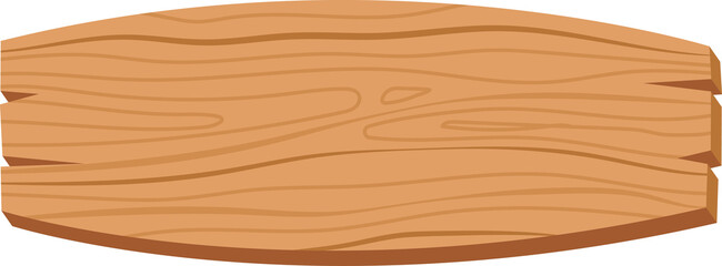 wooden badge banner, wooden plank plate
