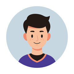 Avatar Profile Illustration