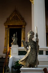 Obraz premium statue of the god in the temple