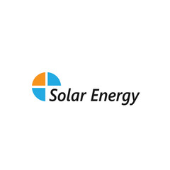 solar san energy logo technology symbol