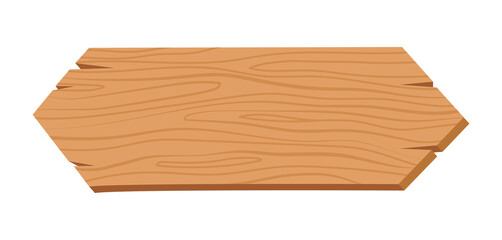 wooden badge banner, wooden plank plate