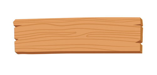 wooden badge banner, wooden plank plate