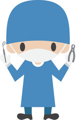 Dentist cartoon characters
