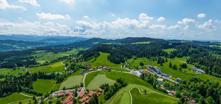 Region Scheidegg im Westallg&auml;u - Ausblick in den Bregenzerwald und zum Alpenrand
