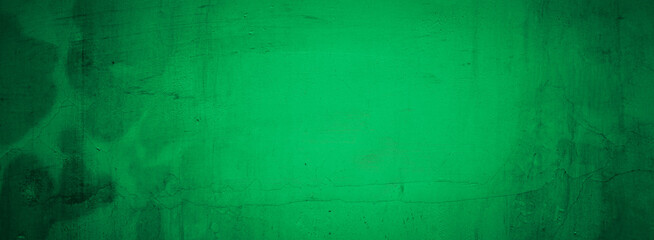 Abstract  green grunge wall texture background