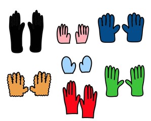 カラフル手袋セット