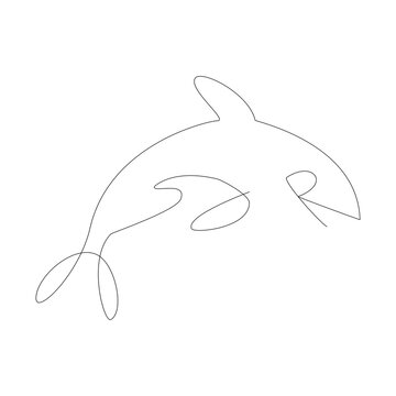 recommend clip art: illustration of a orcas (also known as killer whales)