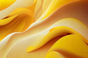 yellow pastel abstract background, abstract wave background with yellow pastel color