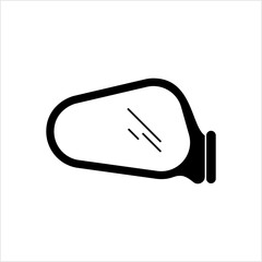 Car Rear View Mirror Icon