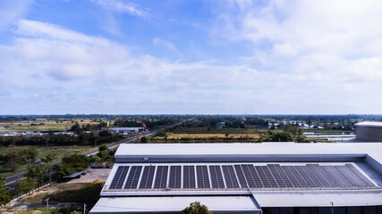 Solar panel, photovoltaic, alternative electricity source - concept of sustainable resources.environmental protection.