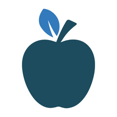 Apple, fruit, healthy icon