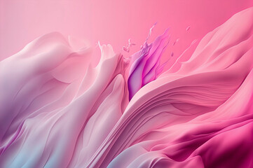 abstract pink pastel background, abstract wave background with pink pastel color
