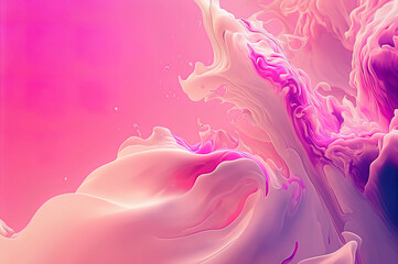 modern pink pastel wallpaper, pink pastel abstract fluid wave background