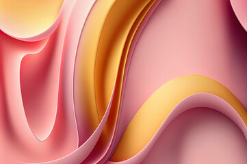 abstract pink pastel background, abstract wave background with pink pastel color
