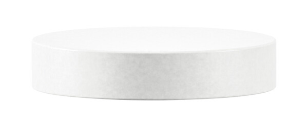 White stone podium product 3d png background display platform stage scene with blank presentation design beauty cosmetic advertising stand or empty marble pedestal and rock showcase placement concept.