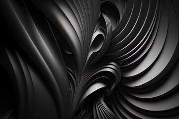 elegant abstract black wallpaper